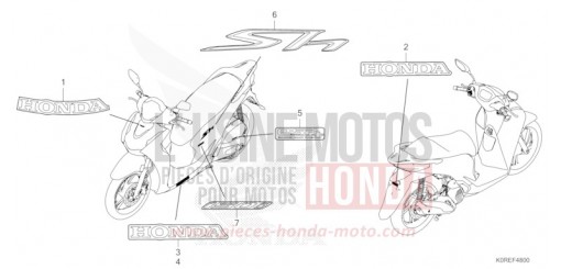 MARQUE/RAYURE SH125ADT de 2026